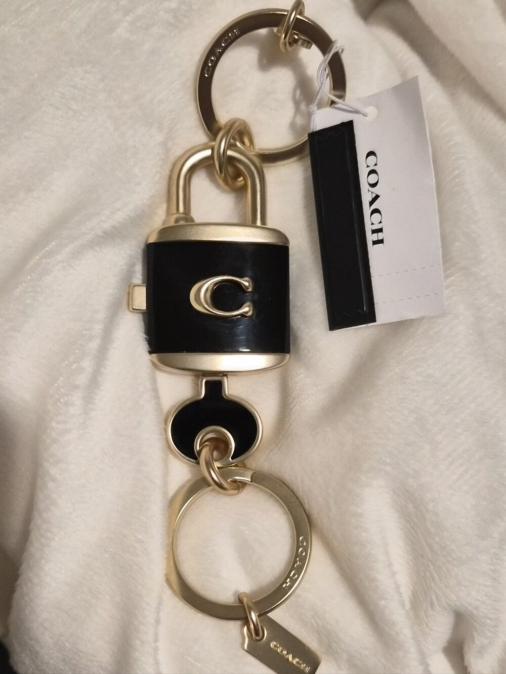 Coach Lock Keychain **NOT ACCEPTING OFFERS**